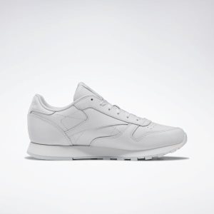 Reebok Classic Leather Turnschuhe Damen - Weiß - DE 583-WGA